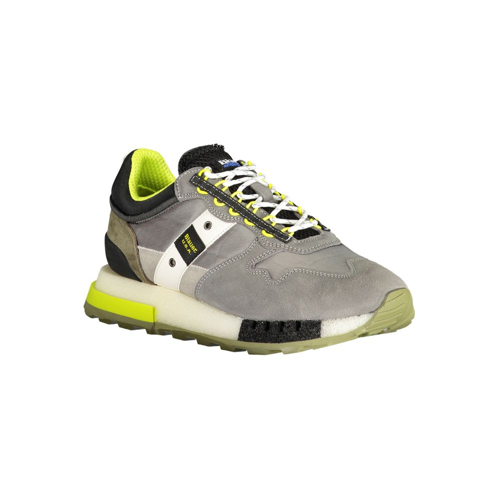 Blauer Gray Polyethylene Men Sneakers