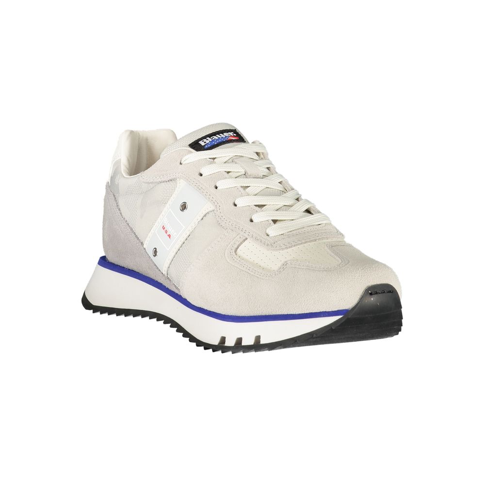 Blauer Grigio Polyurethane Men Sneaker