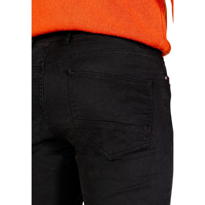 Borghese Gray Cotton Skinny Pants
