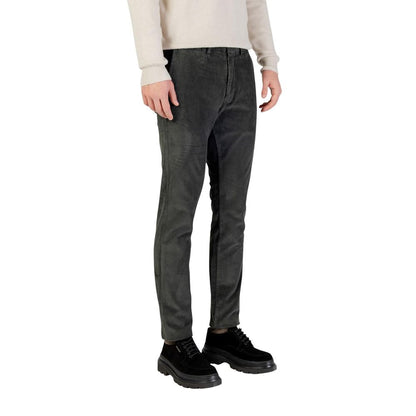 Borghese Green Cotton Casual Pants