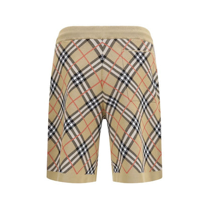 Burberry Beige Cotton Bermuda Shorts