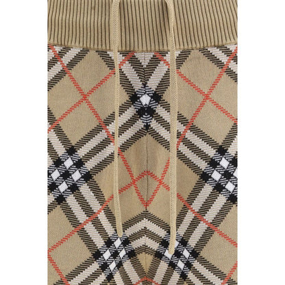 Burberry Beige Cotton Bermuda Shorts