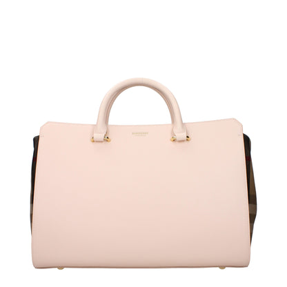 Burberry Pink Leather Handbags