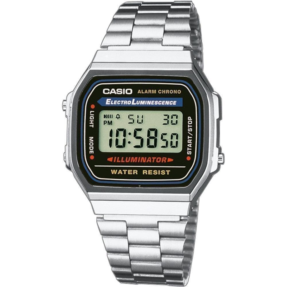 CASIO Herre Ur A168WA-1YES (Lagersalg)-Modeoutlet