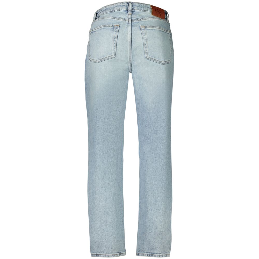 Calvin Klein Azzurro Cotton Women's Jeans