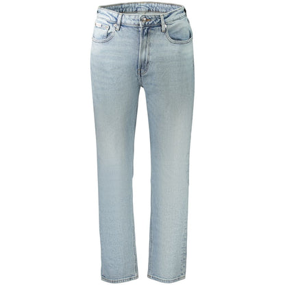 Calvin Klein Azzurro Cotton Women's Jeans