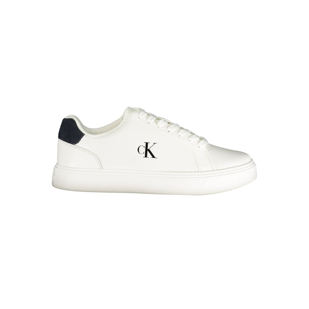Calvin Klein Bianco Poliuretano Uomo Sneaker