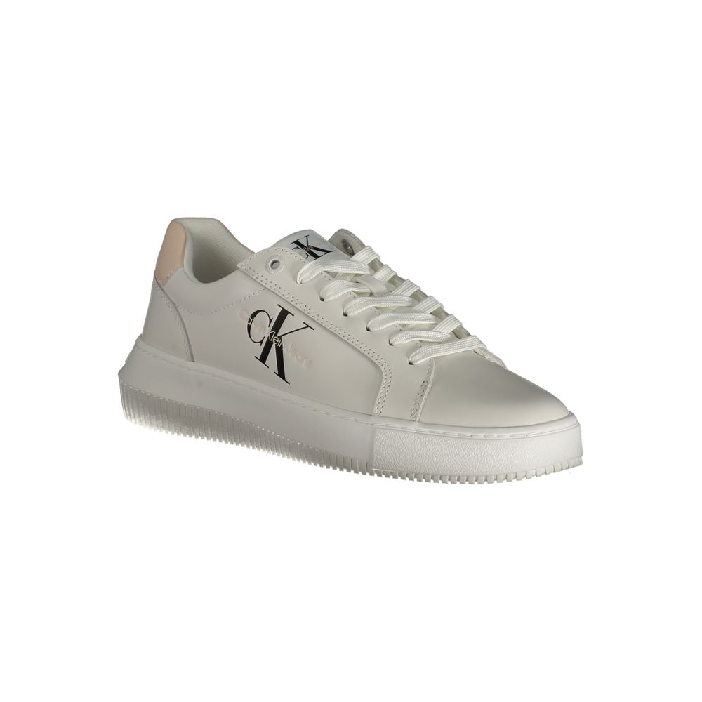 Calvin Klein Bianco Polyurethane Women Sneaker