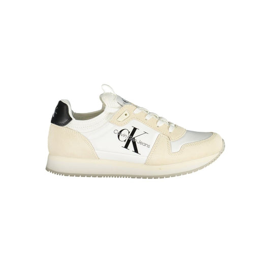 Calvin Klein Bianco Polyurethane Women Sneaker