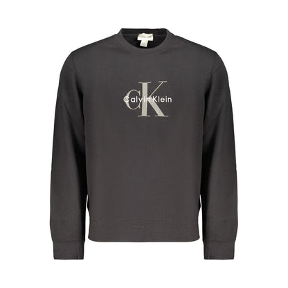Calvin Klein Black Cotton Mens Sweatshirt