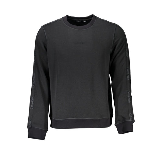 Calvin Klein Black Polyester Men Sweater