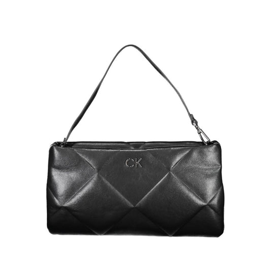 Calvin Klein Black Polyester Women's Clutch Bag