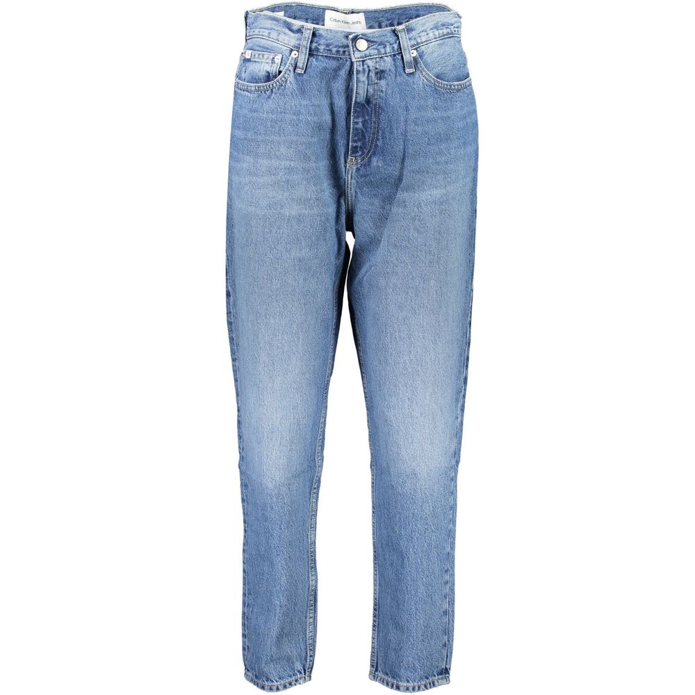 Calvin Klein Blue Cotton Jeans & Pant