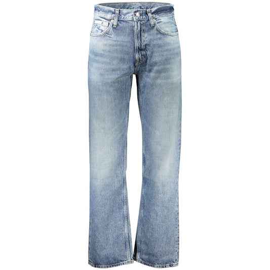 Calvin Klein Blue Cotton Men's Jeans