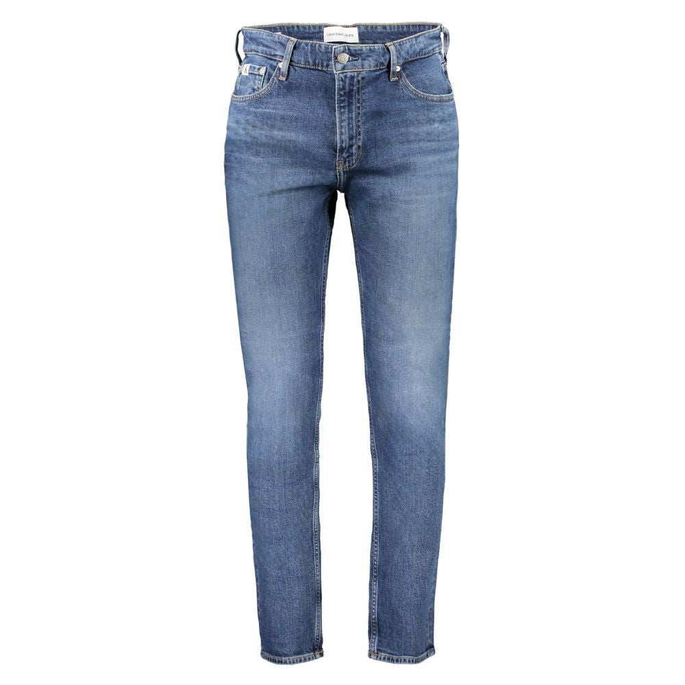 Calvin Klein Blue Cotton Men's Jeans