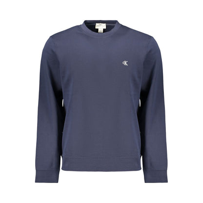 Calvin Klein Blue Cotton Men's Sweatshirt