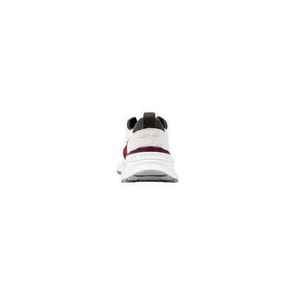 Calvin Klein Cream Suede Leather Chunky Sneakers