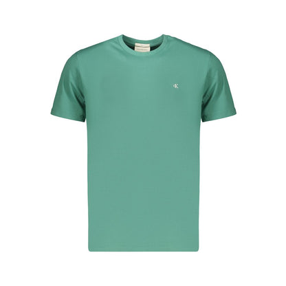 Calvin Klein Green Cotton Mens T-Shirt