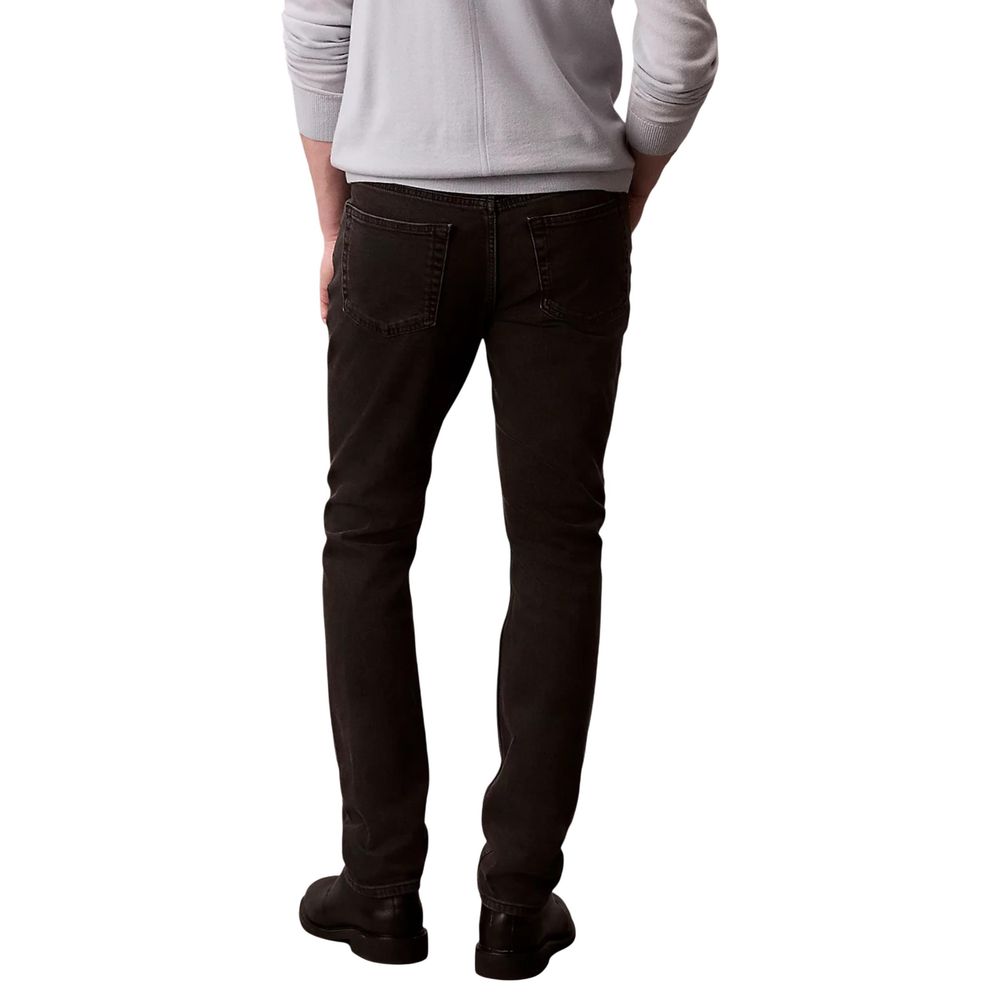 Calvin Klein Jeans Black Cotton Skinny Jeans