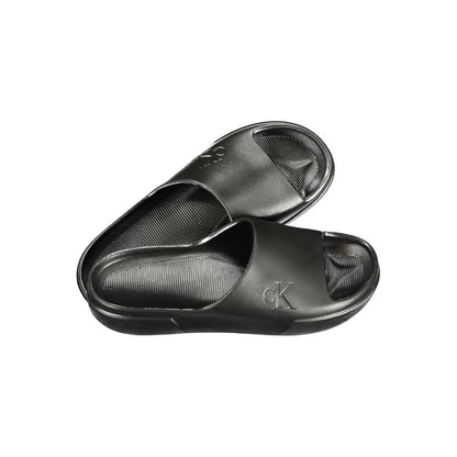 Calvin Klein Nero Polyurethane Mens Slipper