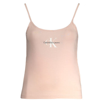Calvin Klein Pink Cotton Tank Top
