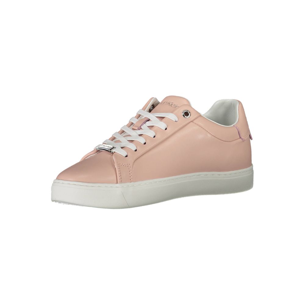 Calvin Klein Pink Polyester Women Sneakers