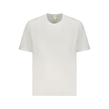 Calvin Klein White Cotton Mens T-Shirt