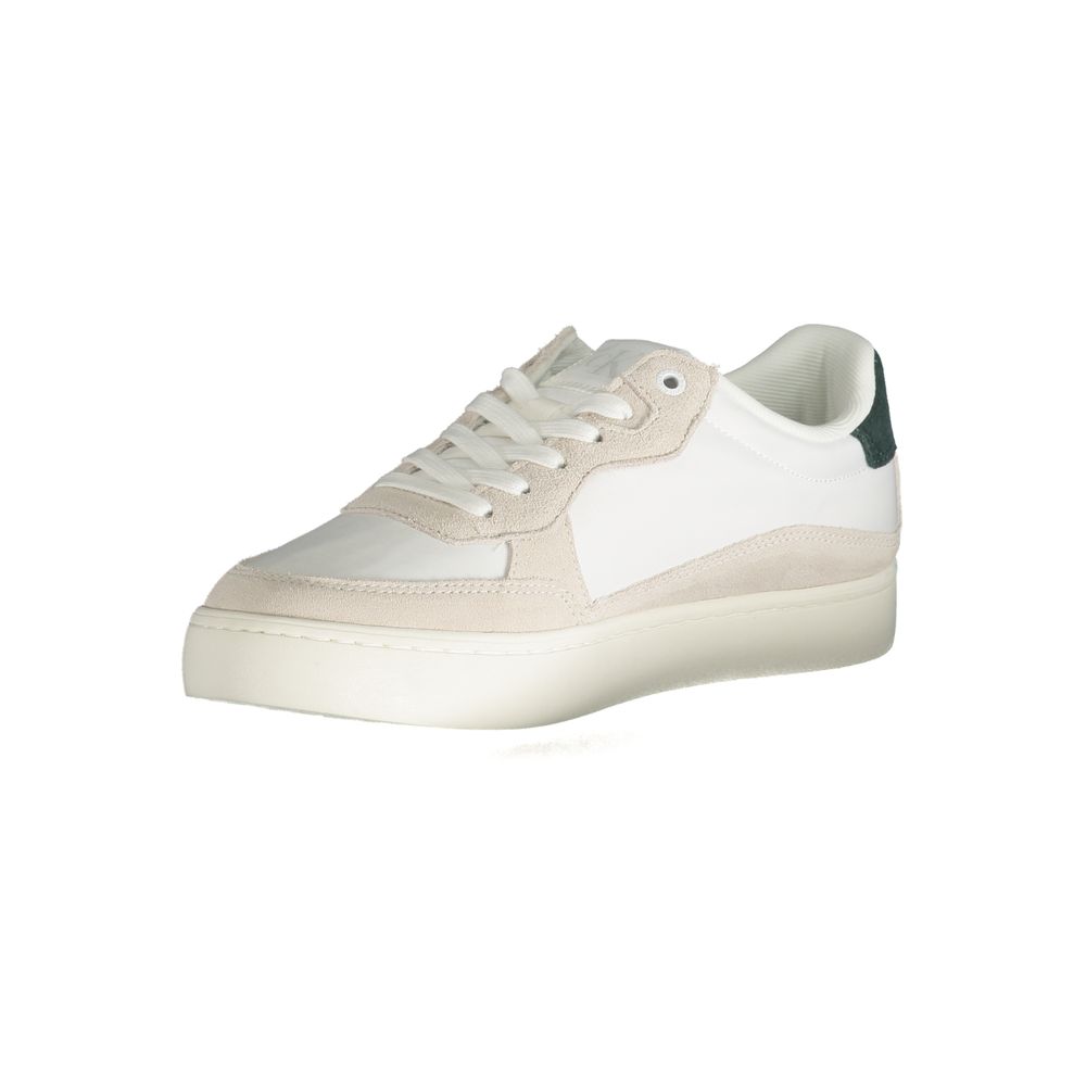 Calvin Klein White Leather Men Sneakers