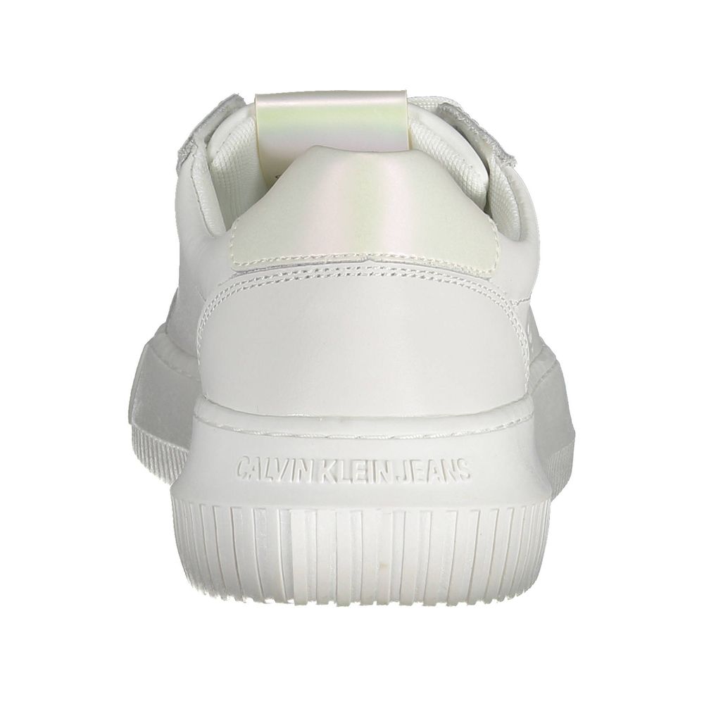 Calvin Klein White Leather Women Sneakers