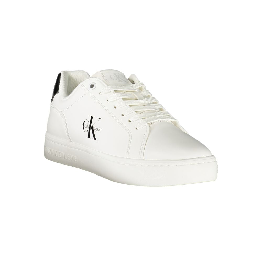 Calvin Klein White Leather Women Sneakers