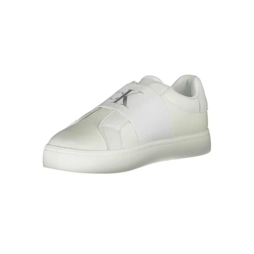 Calvin Klein White Leather Women Sneakers