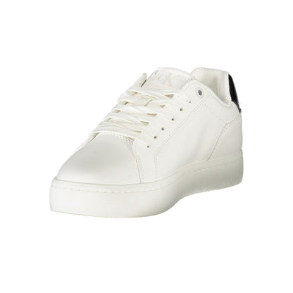 Calvin Klein White Leather Women Sneakers