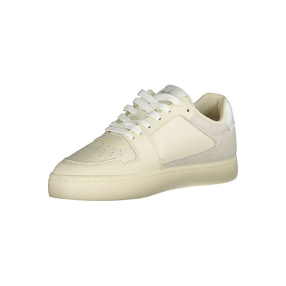 Calvin Klein White Men's Polyurethane Sneakers