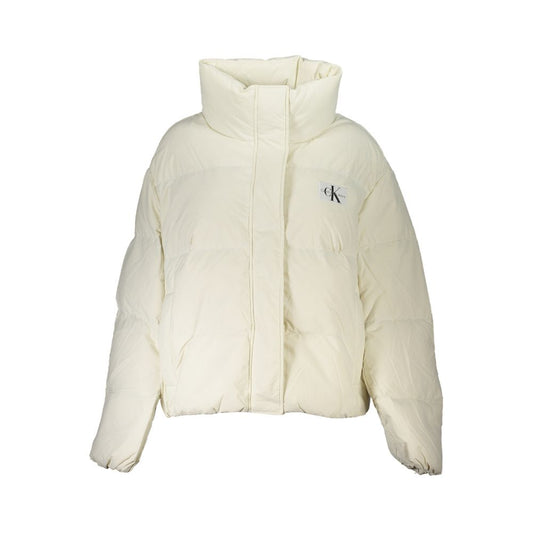 Calvin Klein White Polyamide Women's Jacket