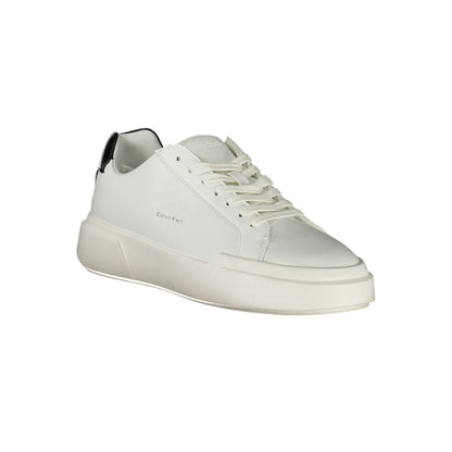 Calvin Klein White Polyester Sneakers