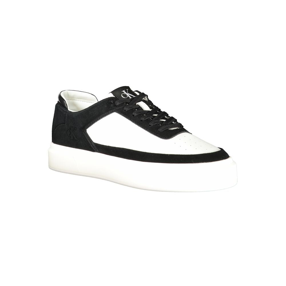 Calvin Klein White Polyester Sneakers