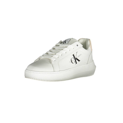 Calvin Klein White Polyester Women Sneakers