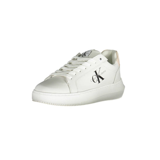 Calvin Klein White Polyester Women Sneakers