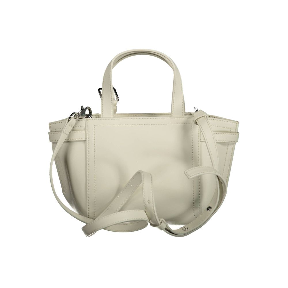 Calvin Klein White Polyester Women's Handbag