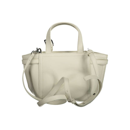 Calvin Klein White Polyester Women's Handbag