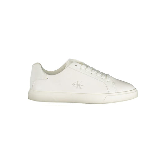 Calvin Klein White Polyurethane Women Sneaker