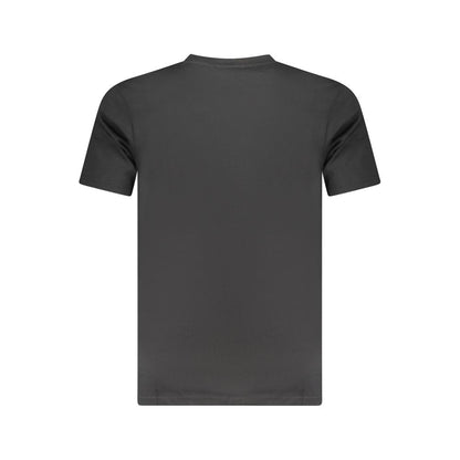 Cavalli Class Black Cotton T-Shirt