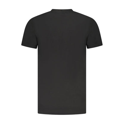 Cavalli Class Black Cotton T-Shirt