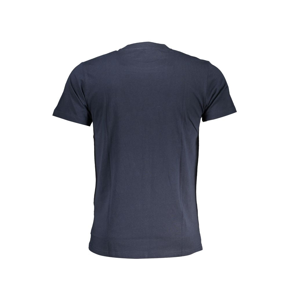 Cavalli Class Blu Cotton Men T-Shirt
