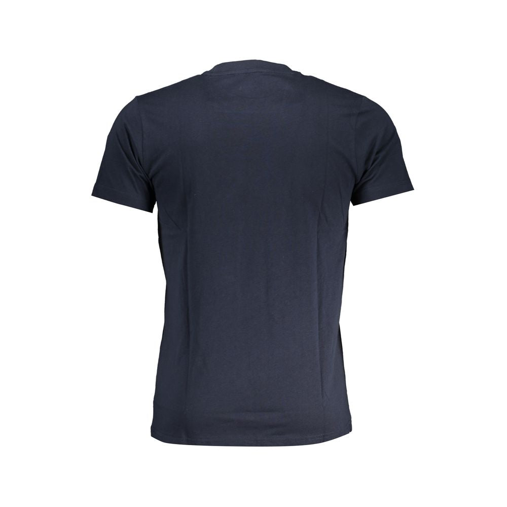 Cavalli Class Blu Cotton Men T-Shirt
