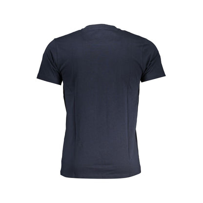 Cavalli Class Blu Cotton Men T-Shirt