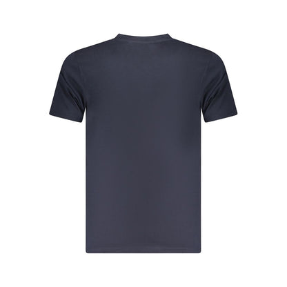 Cavalli Class Blu Cotton Men T-Shirt