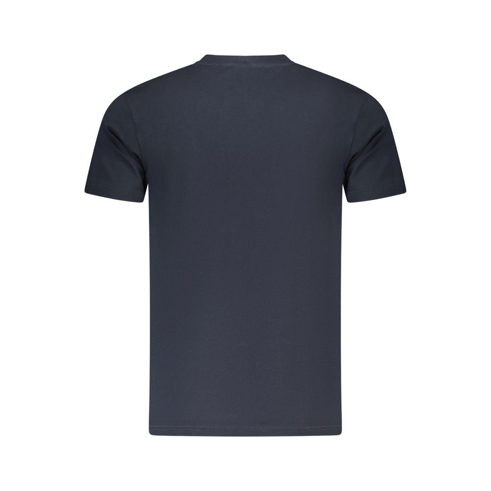 Cavalli Class Blue Cotton Men T-Shirt
