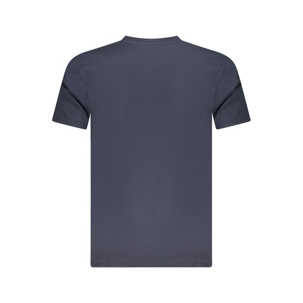 Cavalli Class Blue Cotton Men T-Shirt