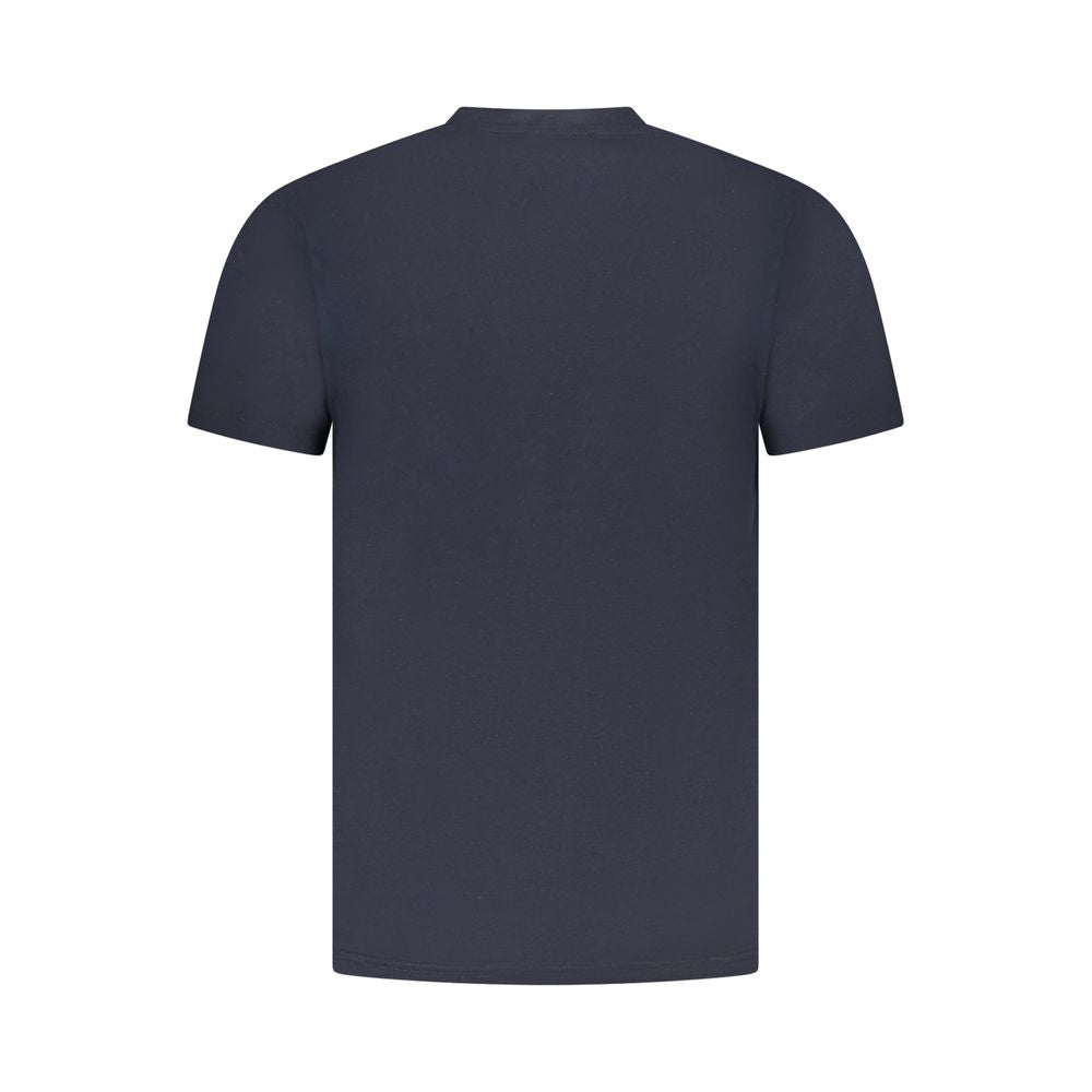 Cavalli Class Blue Cotton Men T-Shirt